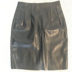 Forever 21 High Waist Vegan Leather Mini Skirt